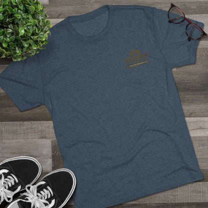 Hold Fast Christian Tee — Patriotic Shield Cross Graphic T-Shirt