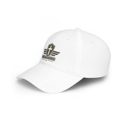 Christian Cross Shield Baseball Cap — 1 Thessalonians 5:21 Faith Hat Adult