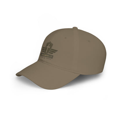 Christian Cross Shield Baseball Cap — 1 Thessalonians 5:21 Faith Hat Adult