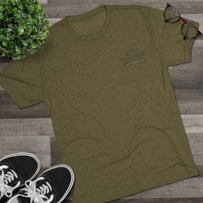 Hold Fast Christian Tee — Patriotic Shield Cross Graphic T-Shirt