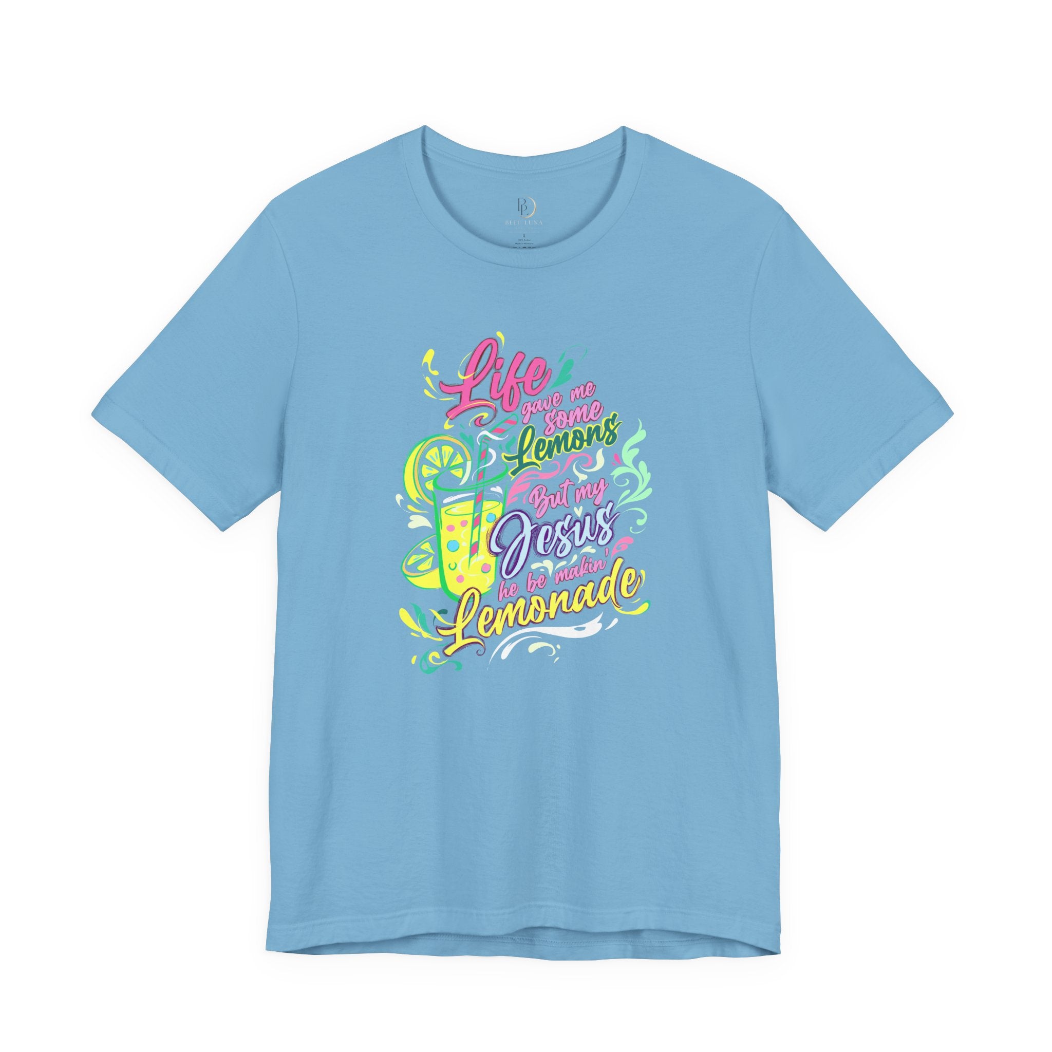 Life Gave Me Some Lemons But My Jesus Be Makin' Lemonade Shirt, Christian Graphic Tee, Faith Based T-Shirt, Cute Religious Shirt, Women's Christian Apparel