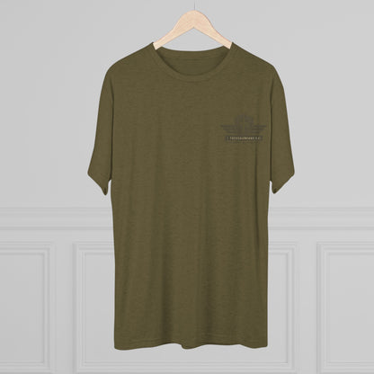 Hold Fast Christian Tee — Patriotic Shield Cross Graphic T-Shirt