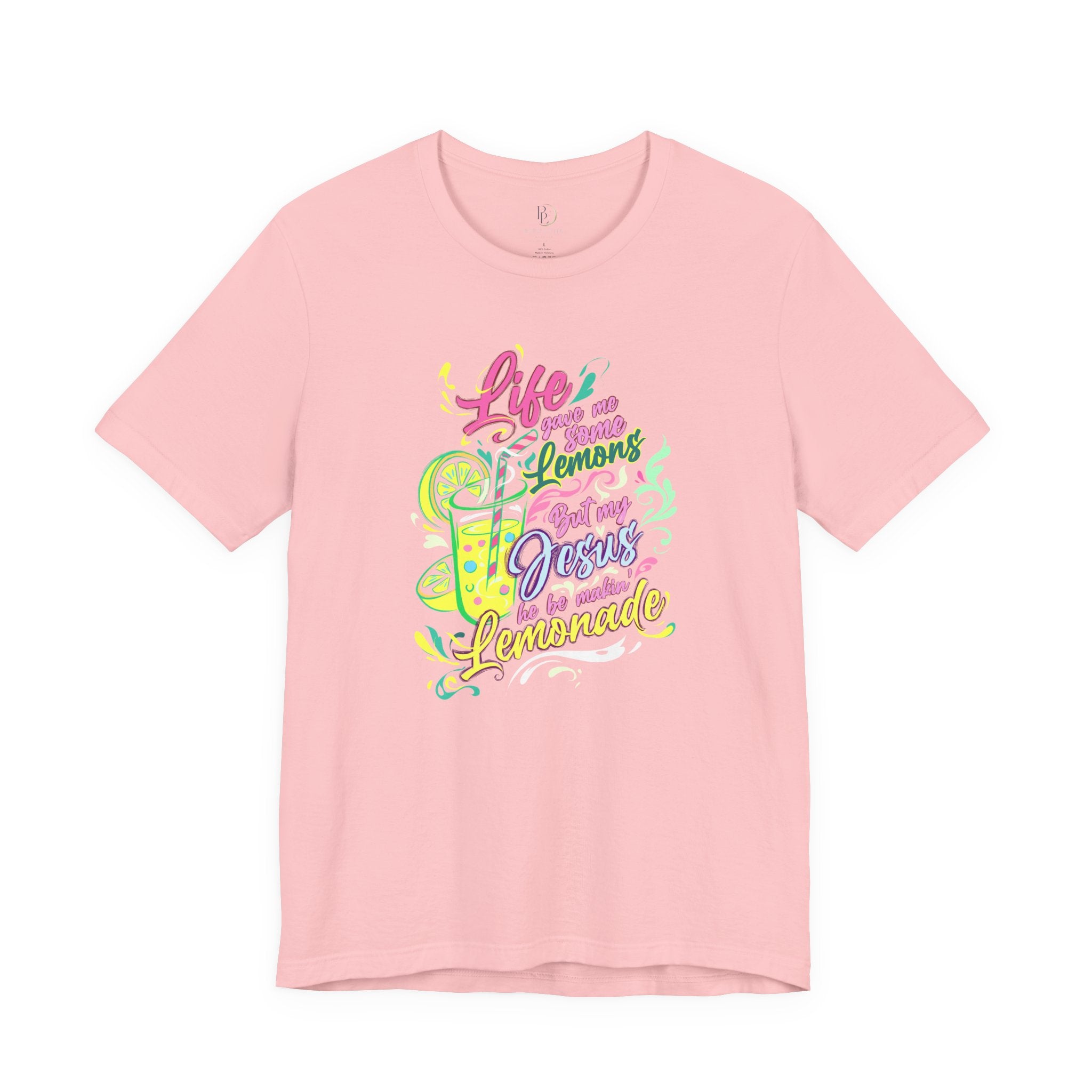 Life Gave Me Some Lemons But My Jesus Be Makin' Lemonade Shirt, Christian Graphic Tee, Faith Based T-Shirt, Cute Religious Shirt, Women's Christian Apparel