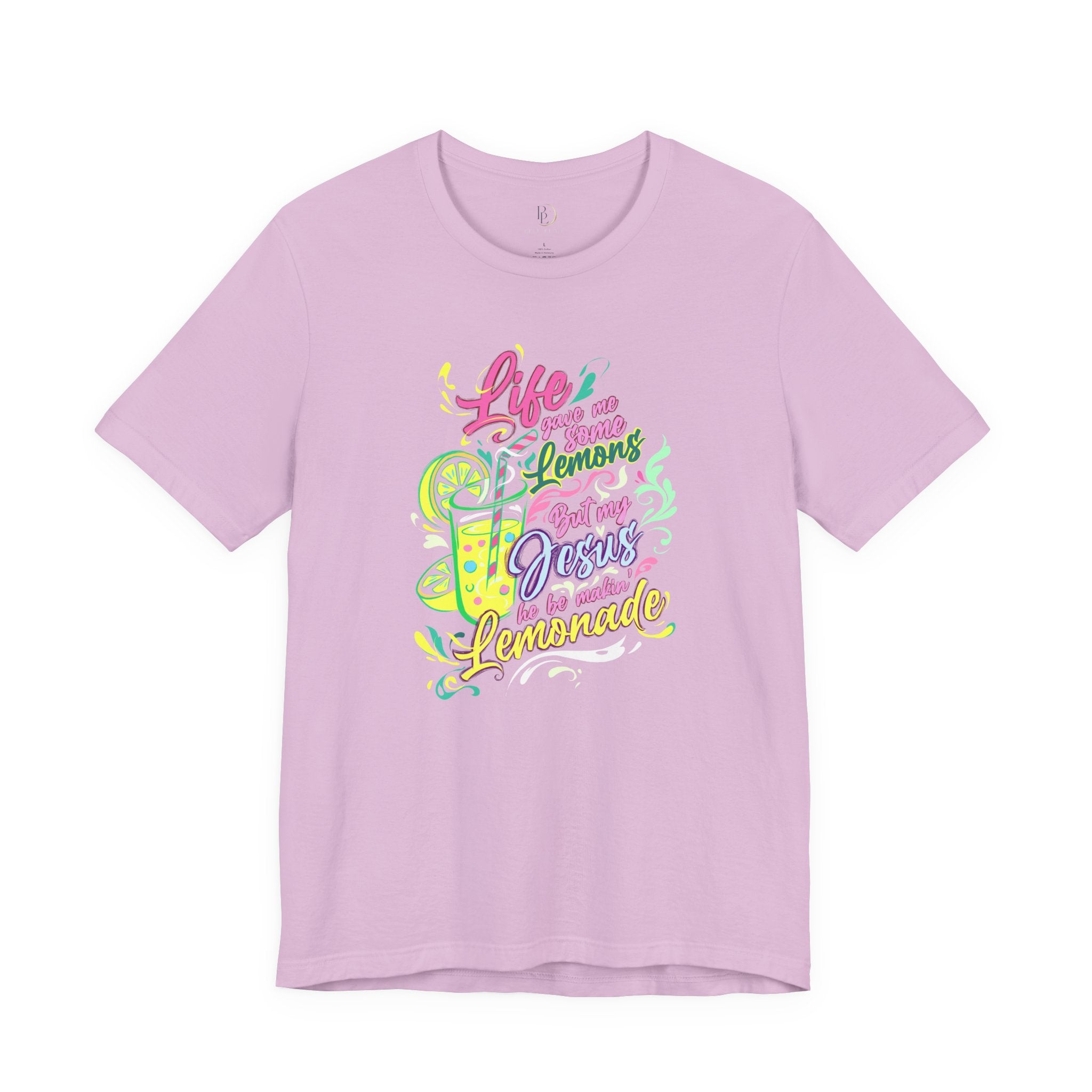 Life Gave Me Some Lemons But My Jesus Be Makin' Lemonade Shirt, Christian Graphic Tee, Faith Based T-Shirt, Cute Religious Shirt, Women's Christian Apparel