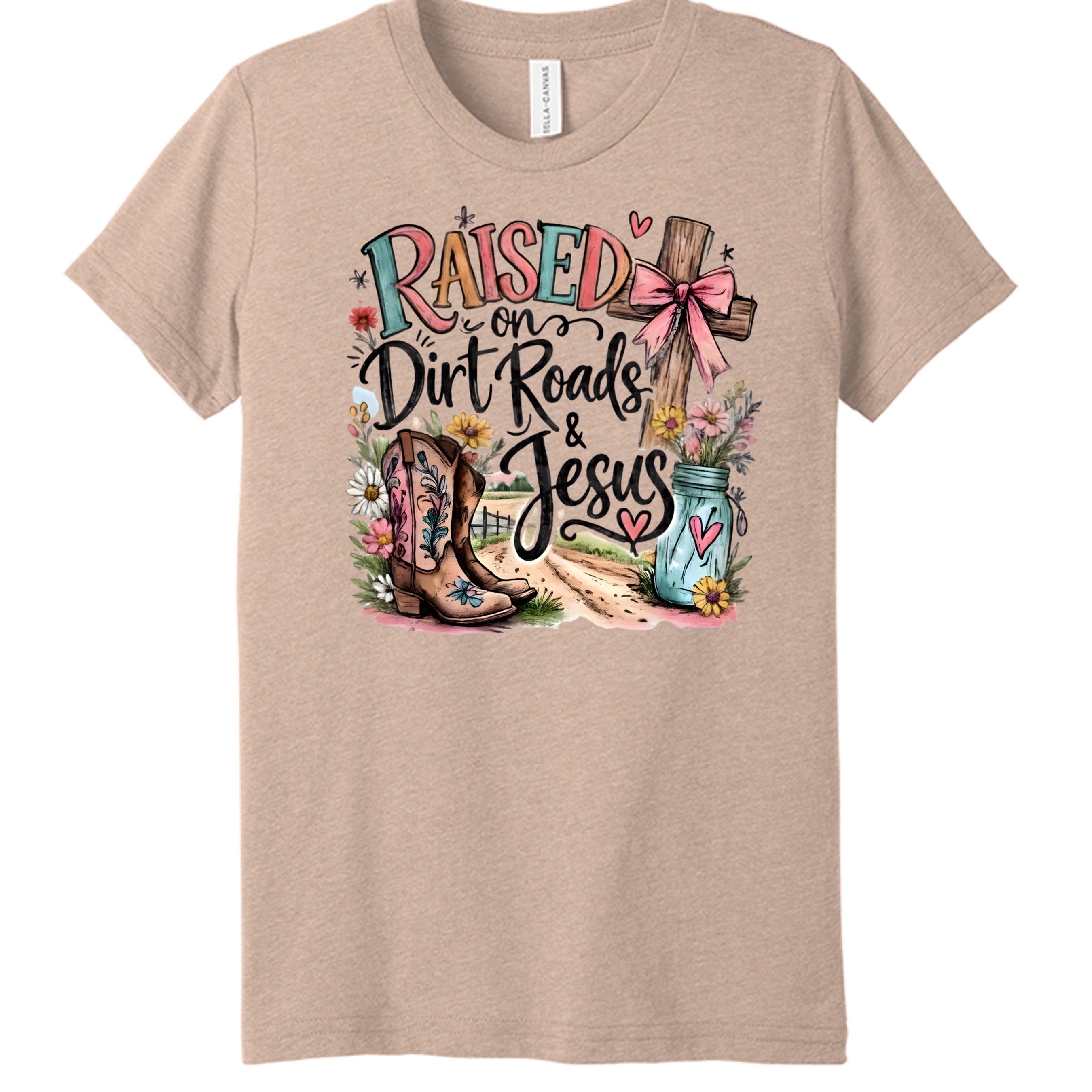 PEACH TRIBLEND - 3413Y - FRONT